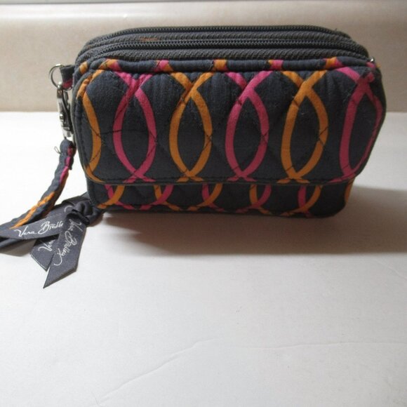 Vera Bradley Handbags - Vera Bradley Wristlet Wallet Jazzy Swirls EUC